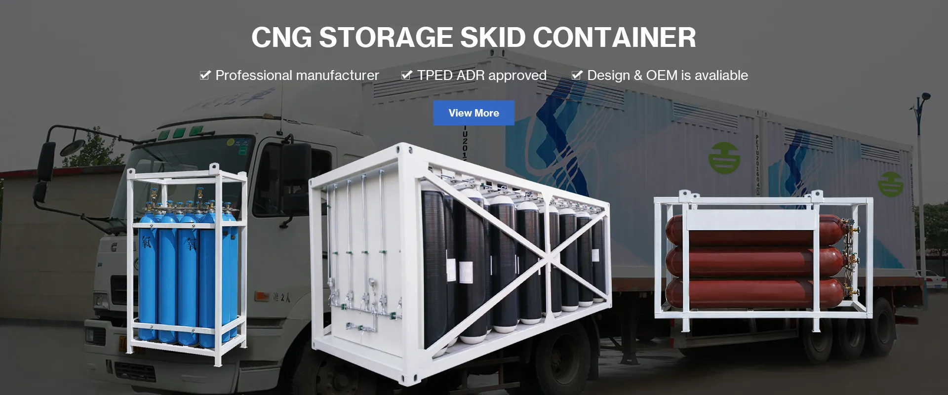 CNG STORAGE SKID CONTAINER